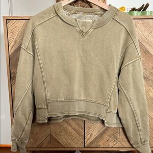 FP Movement by Free People Olive Sweatshirt